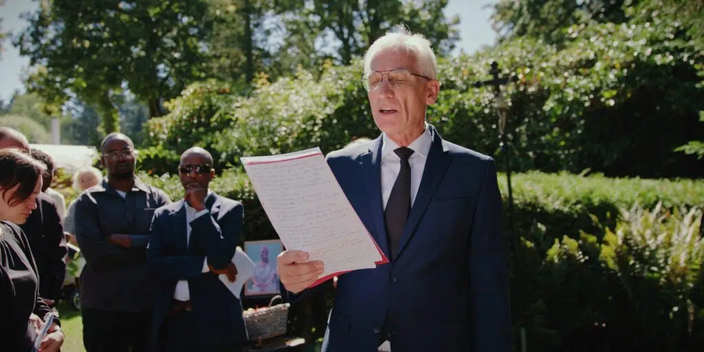 Trauerfeier Sarah Juma Rede